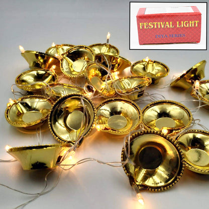 LED Diya Series Light, Fairy Lights for Diwali Decoration