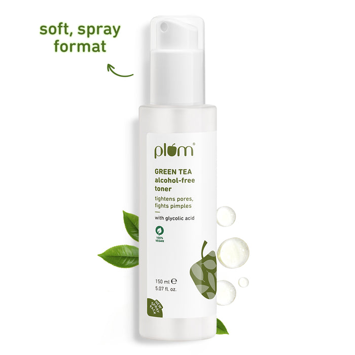 Plum Green Tea Alcohol Free Pore Tightening Face Toner