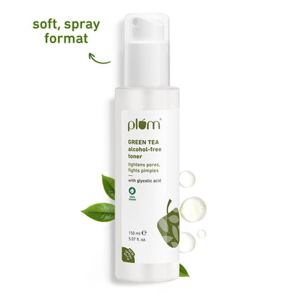 Plum Green Tea Alcohol Free Pore Tightening Face Toner