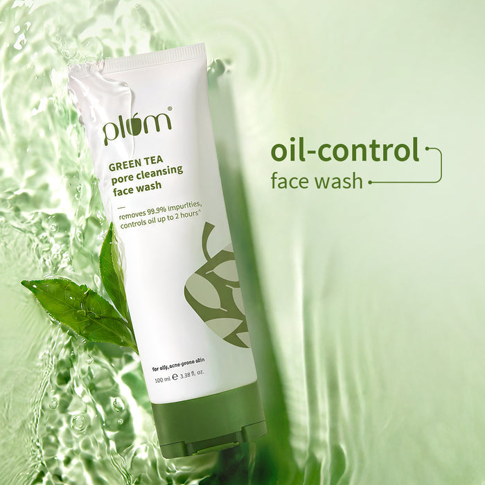 Plum Green Tea Pore Cleansing Face Wash For Oily & Acne Prone Skin