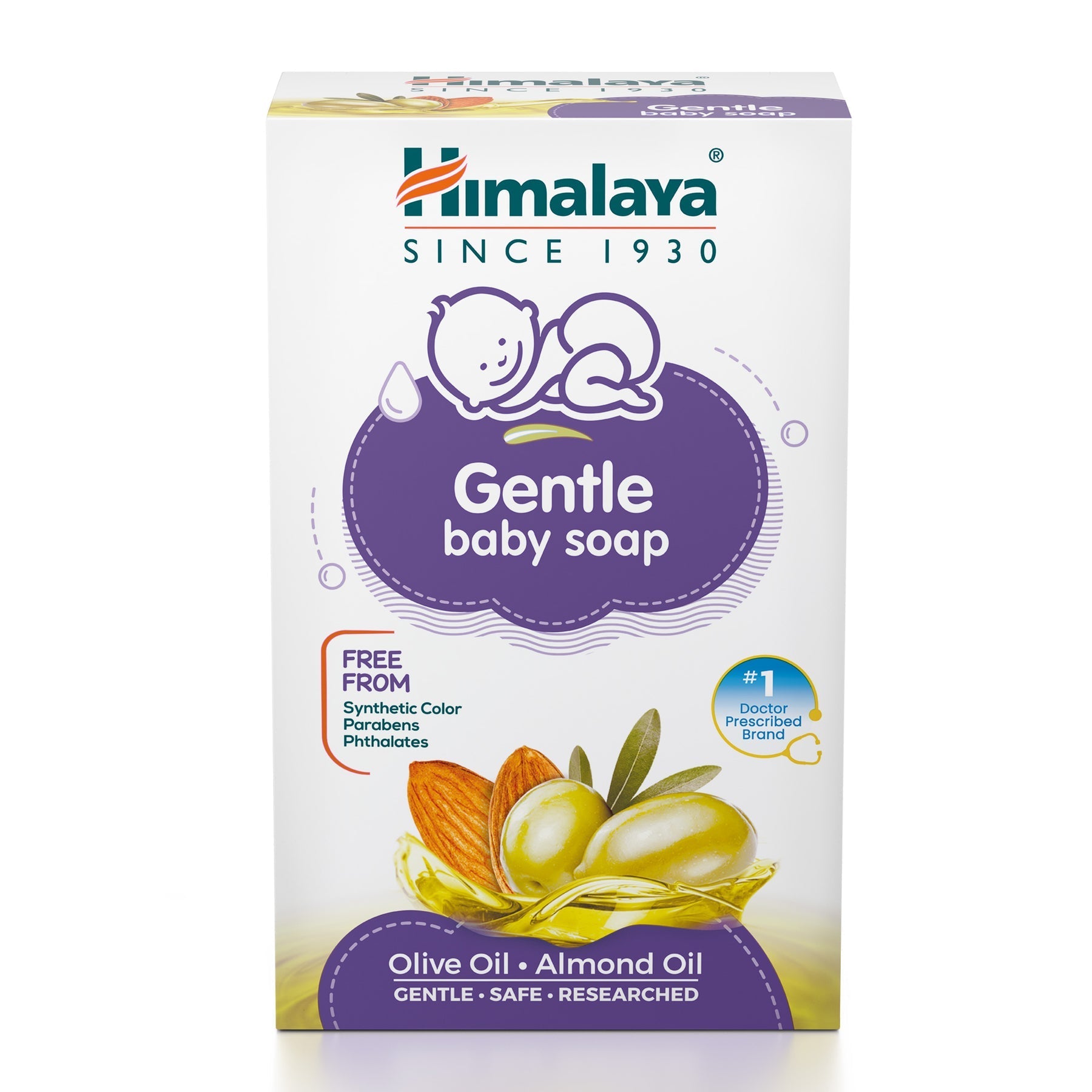 Himalaya Herbals Gentle Baby Soap - PUSHMYCART