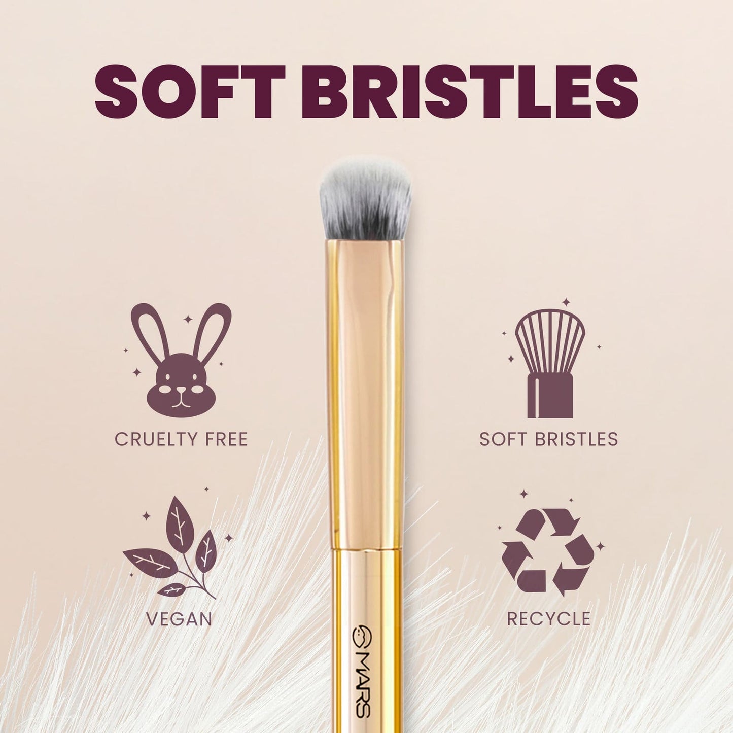 Mars Artist Arsenal Brush | Flat Eyeshadow Brush
