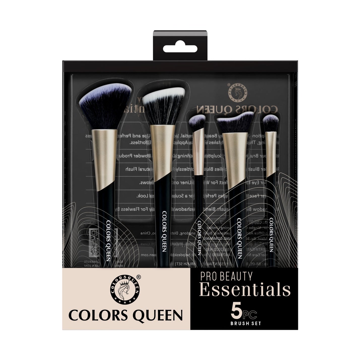 Colors-Queen-Pro-Beauty-Essentials-5-pc-Brush-Set