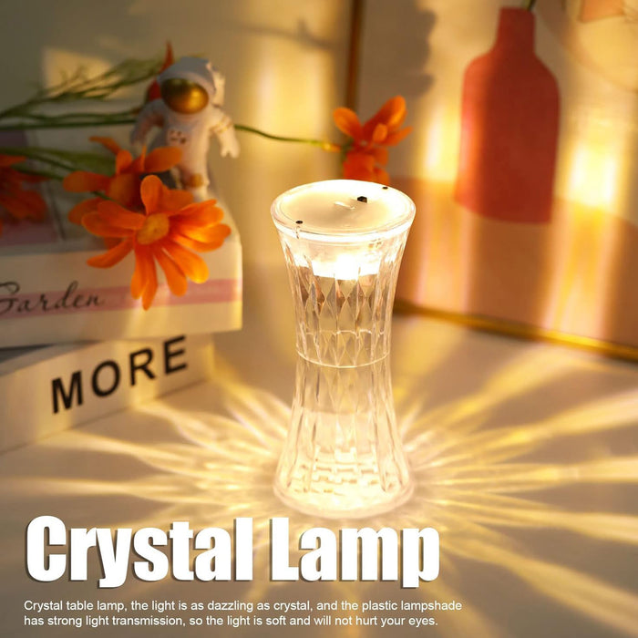 Crystal Lamp, Universal Night Light, Soft Lighting 