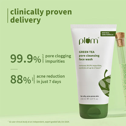 Plum Green Tea Pore Cleansing Face Wash For Oily & Acne Prone Skin