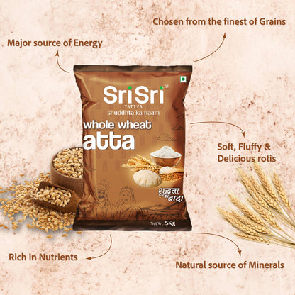 Sri Sri Tattva Whole Wheat Atta