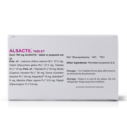 Kerala Ayurveda Alsactil Tablet