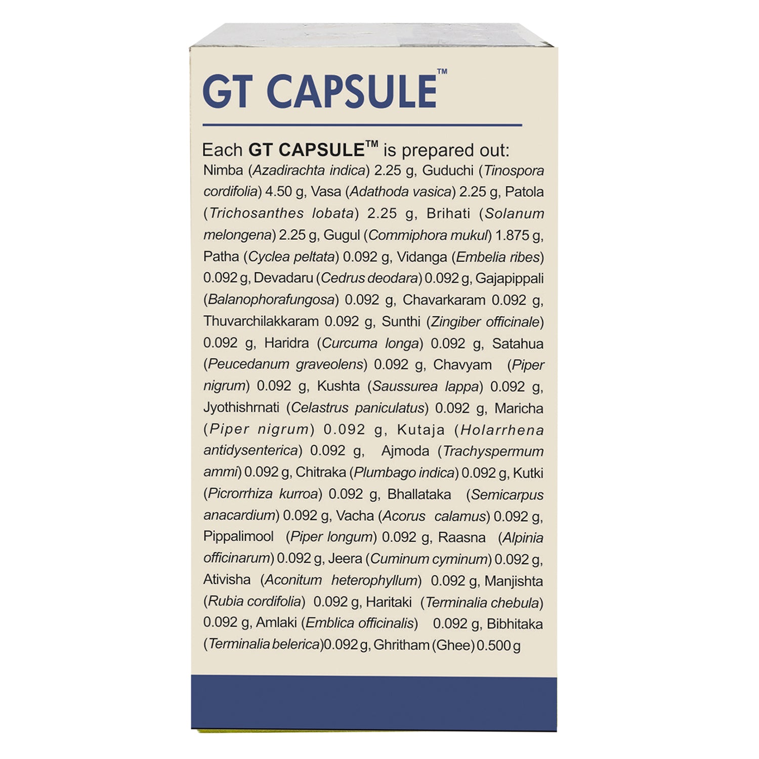 Kerala Ayurveda GT Capsule