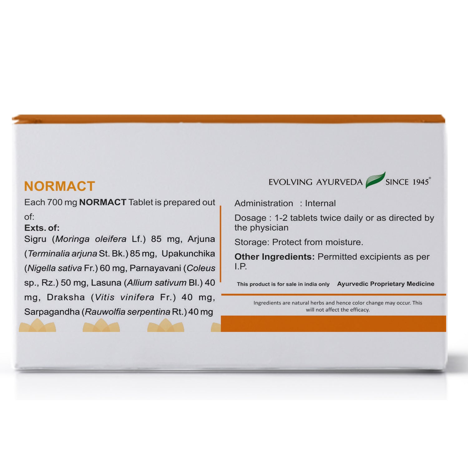 Kerala Ayurveda Normact Tablet