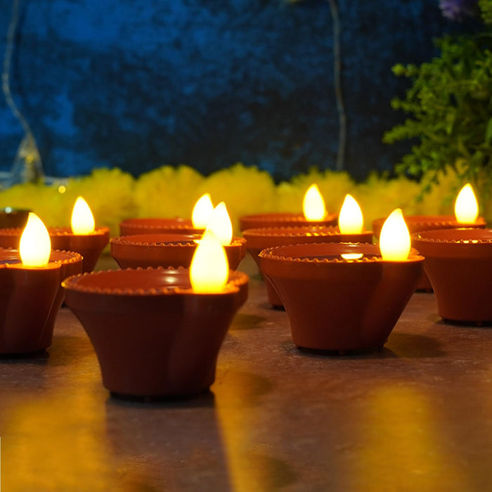 Water Sensor Diyas for Diwali Decoration 