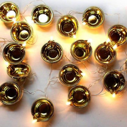 LED Diya Series Light, Fairy Lights for Diwali Decoration