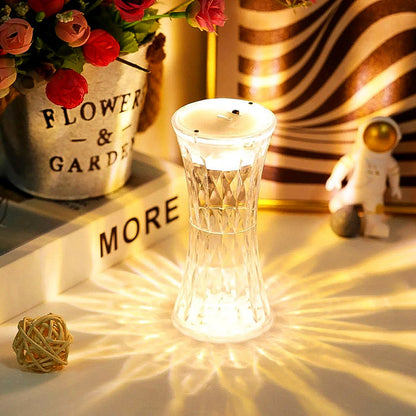 Crystal Lamp, Universal Night Light, Soft Lighting 