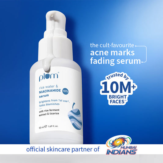 Plum 10% Niacinamide & Rice Water Brightening Face Serum