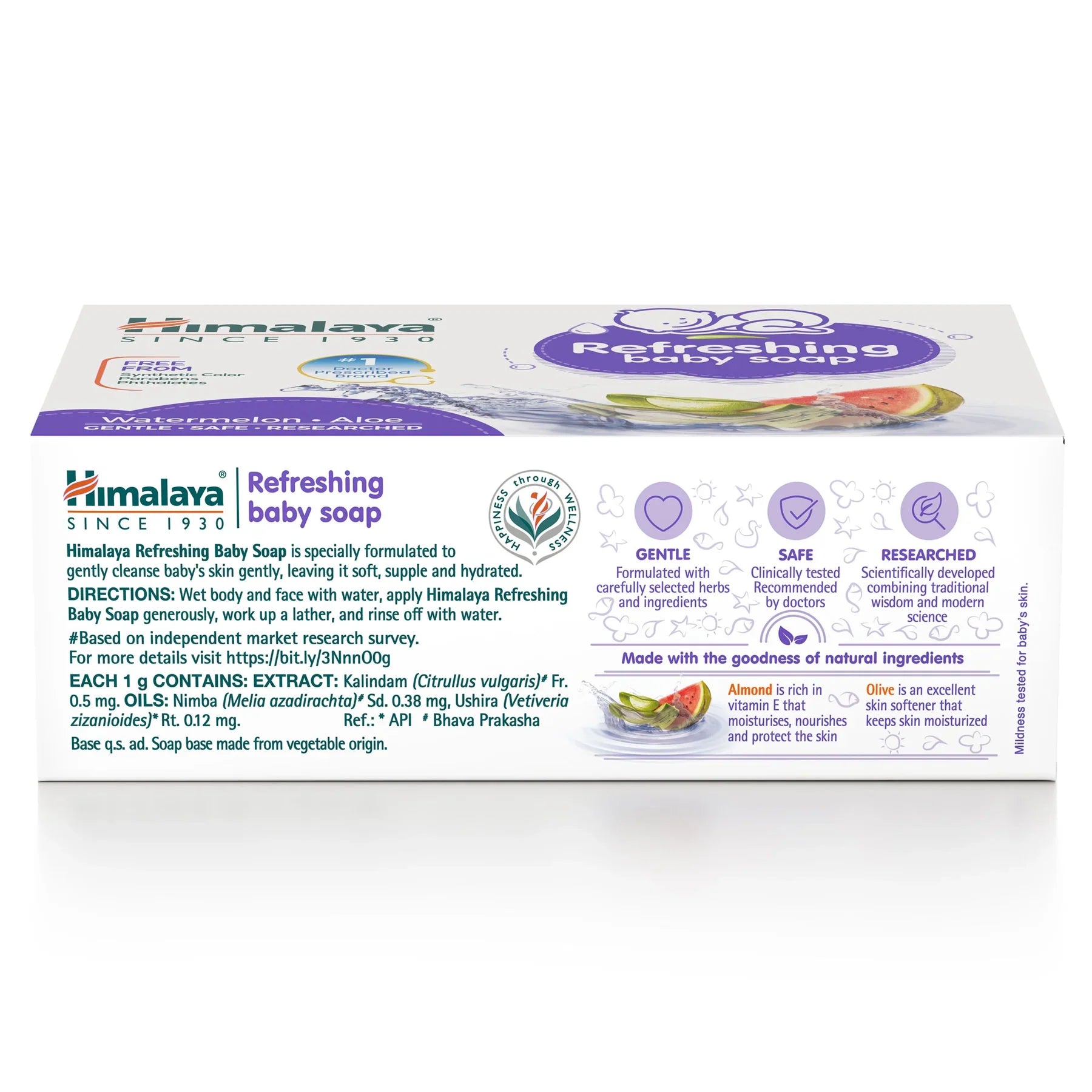 Himalaya Herbals Refreshing Baby Soap - PUSHMYCART