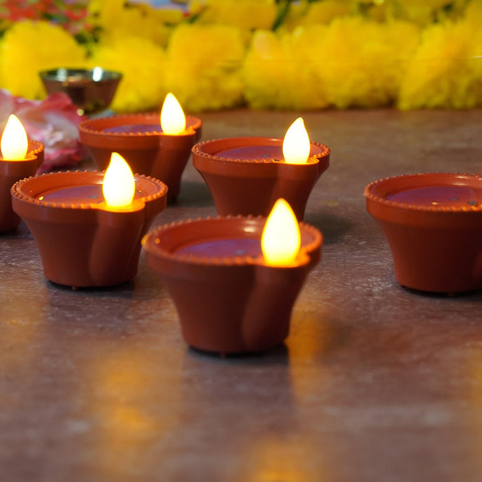 Water Sensor Diyas for Diwali Decoration 