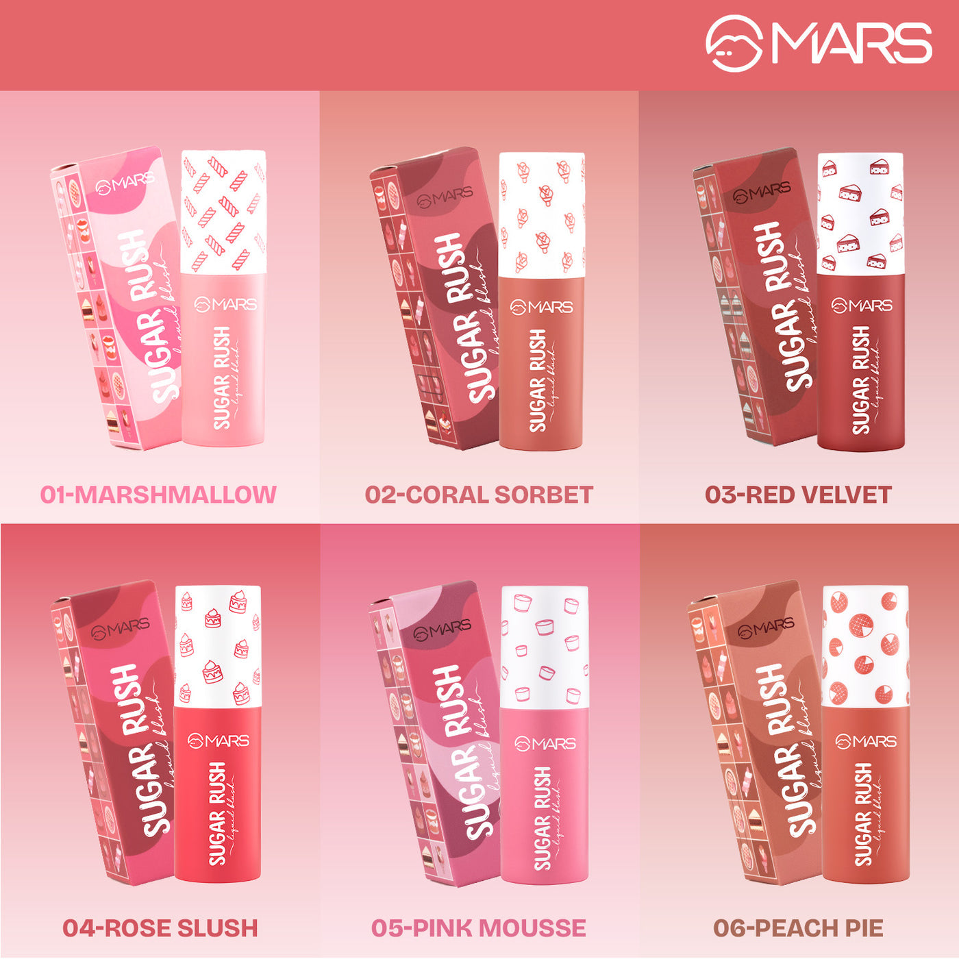 Mars Sugar Rush | Liquid Blusher