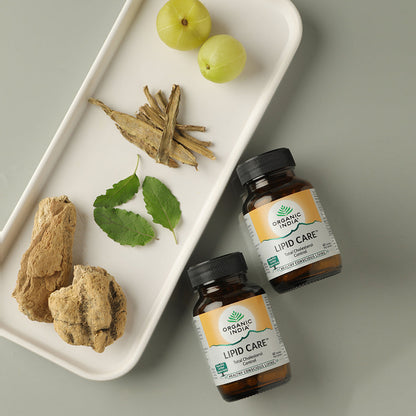 Organic India Lipid Care Capsule bottle - PUSHMYCART