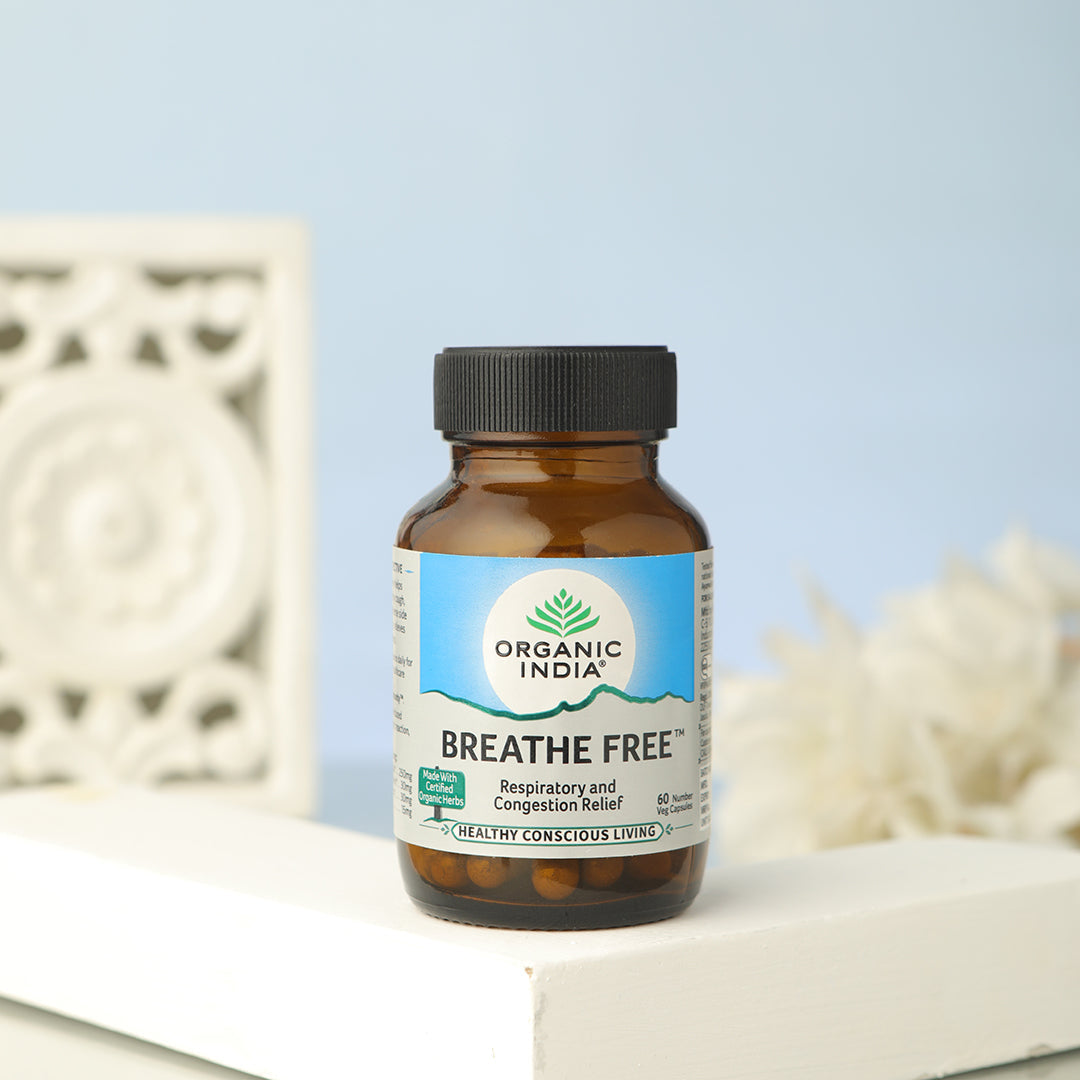 Organic India Breathe Free Capsules - PUSHMYCART