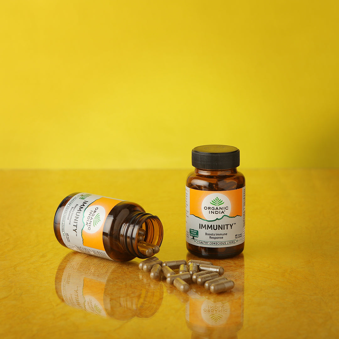 Organic India Immunity Capsules - PUSHMYCART