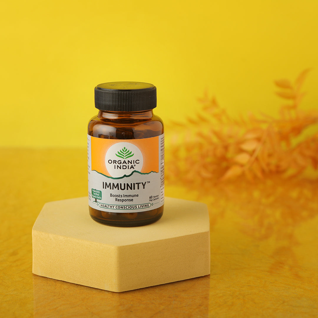 Organic India Immunity 250 Capsules Bottle