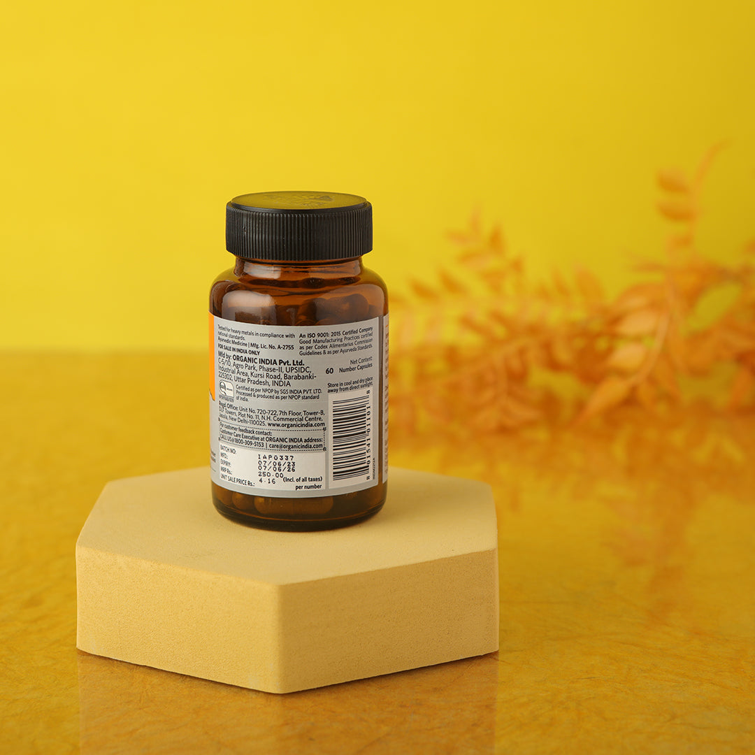 Organic India Immunity Capsules - PUSHMYCART