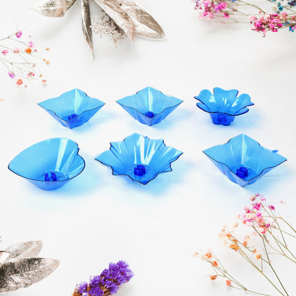 Reflection Diya Combo Plastic Candle Cup with Multi Shape