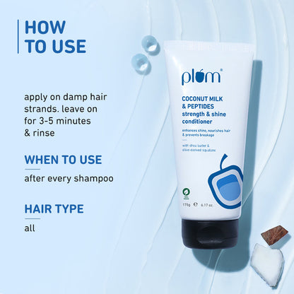 Plum Coconut Milk & Peptides Conditioner