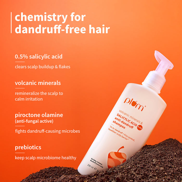 Plum Volcanic Minerals & 0.5% Salicylic Acid Shampoo