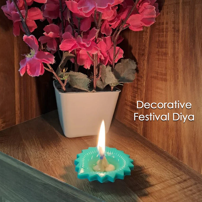 Silicone Diya for Diwali Attractive Design Colourful Diya Combo 