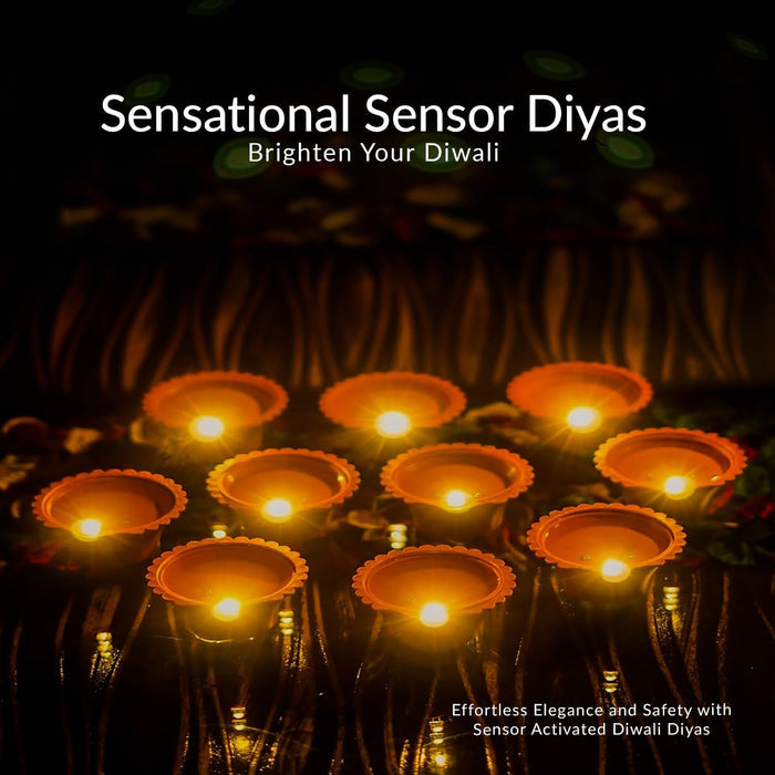 Water Sensor Diyas for Diwali Decoration 