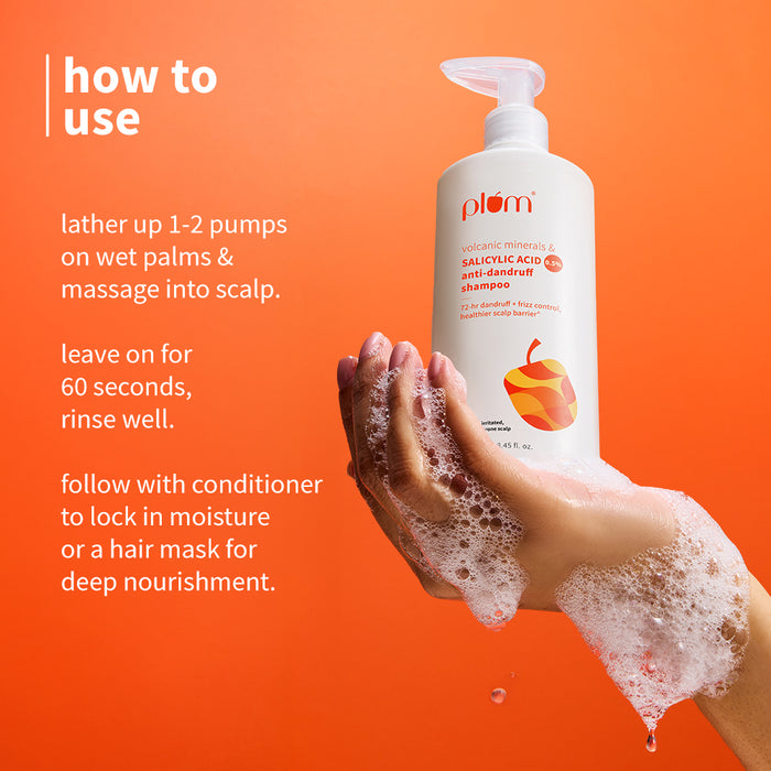 Plum Volcanic Minerals & 0.5% Salicylic Acid Shampoo