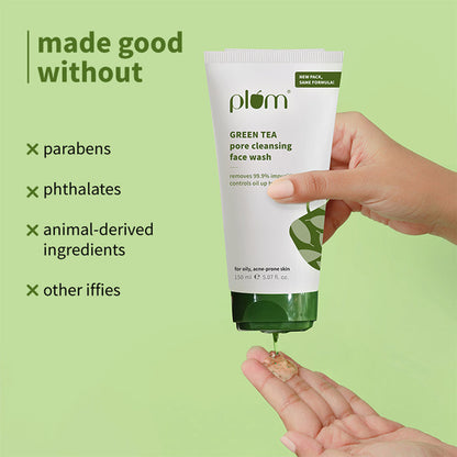 Plum Green Tea Pore Cleansing Face Wash For Oily & Acne Prone Skin