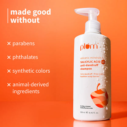 Plum Volcanic Minerals & 0.5% Salicylic Acid Shampoo