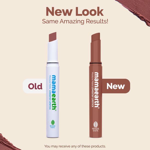 Mamaearth Moisture Matte Long Stay Lipstick|Espresso Brown