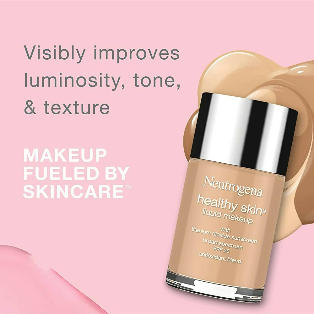Neutrogena Healthy Skin Liquid Makeup Foundation Broad Spectrum SPF 20 Feverfew | Classic Ivory