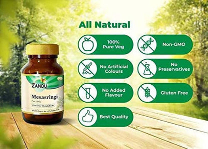 Zandu Mesasringi Pure Herbs Capsules