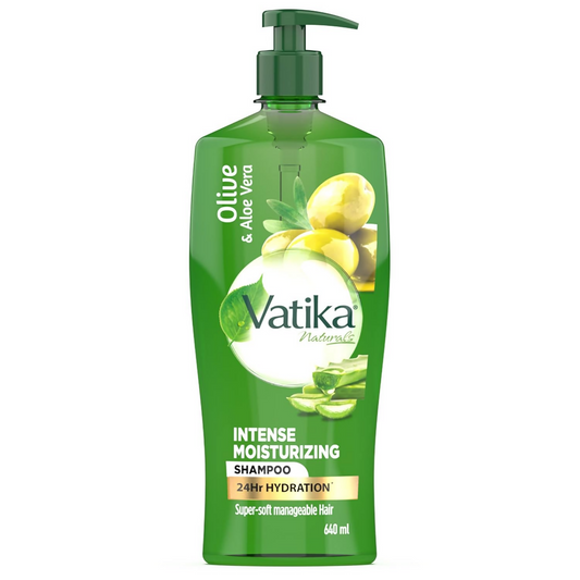 Dabur Vatika Naturals Olive & Aloe Vera Intense Moisturising Shampoo