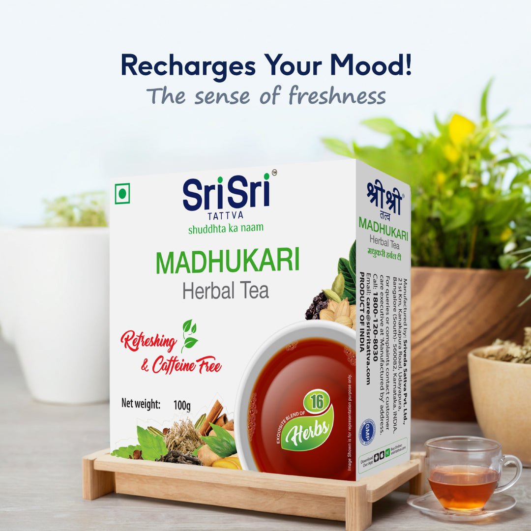 Sri sri tattva madhukari herbal tea - PUSHMYCART