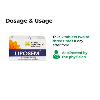 Kerala Ayurveda Liposem Tablets