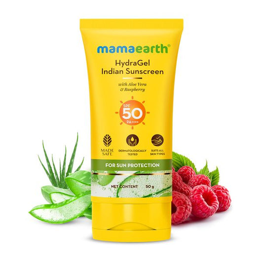HydraGel Indian Sunscreen SPF 50 & PA++++ - PUSHMYCART