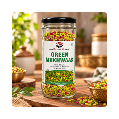 Good Living Organic Green Mukhwaas 250g - photo 1