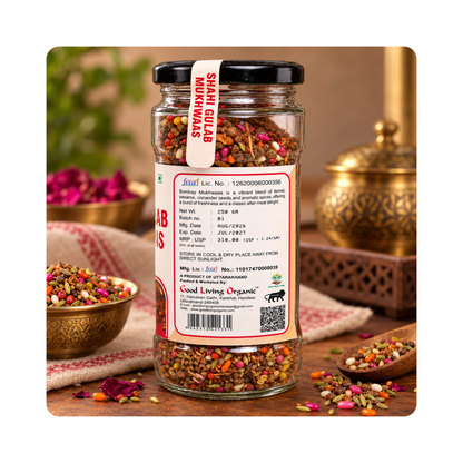 Good Living Organic Shahi Gulab Mukhwaas 250g - photo 3