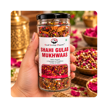 Good Living Organic Shahi Gulab Mukhwaas 250g - photo 4
