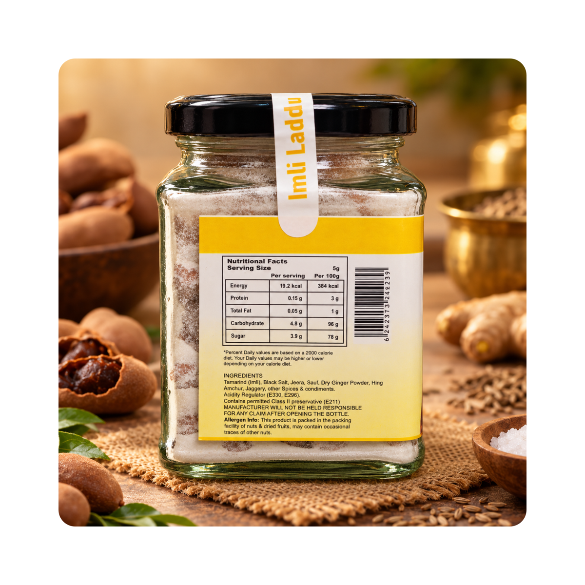 Good Living Organic Imli Laddu 220g - photo 2