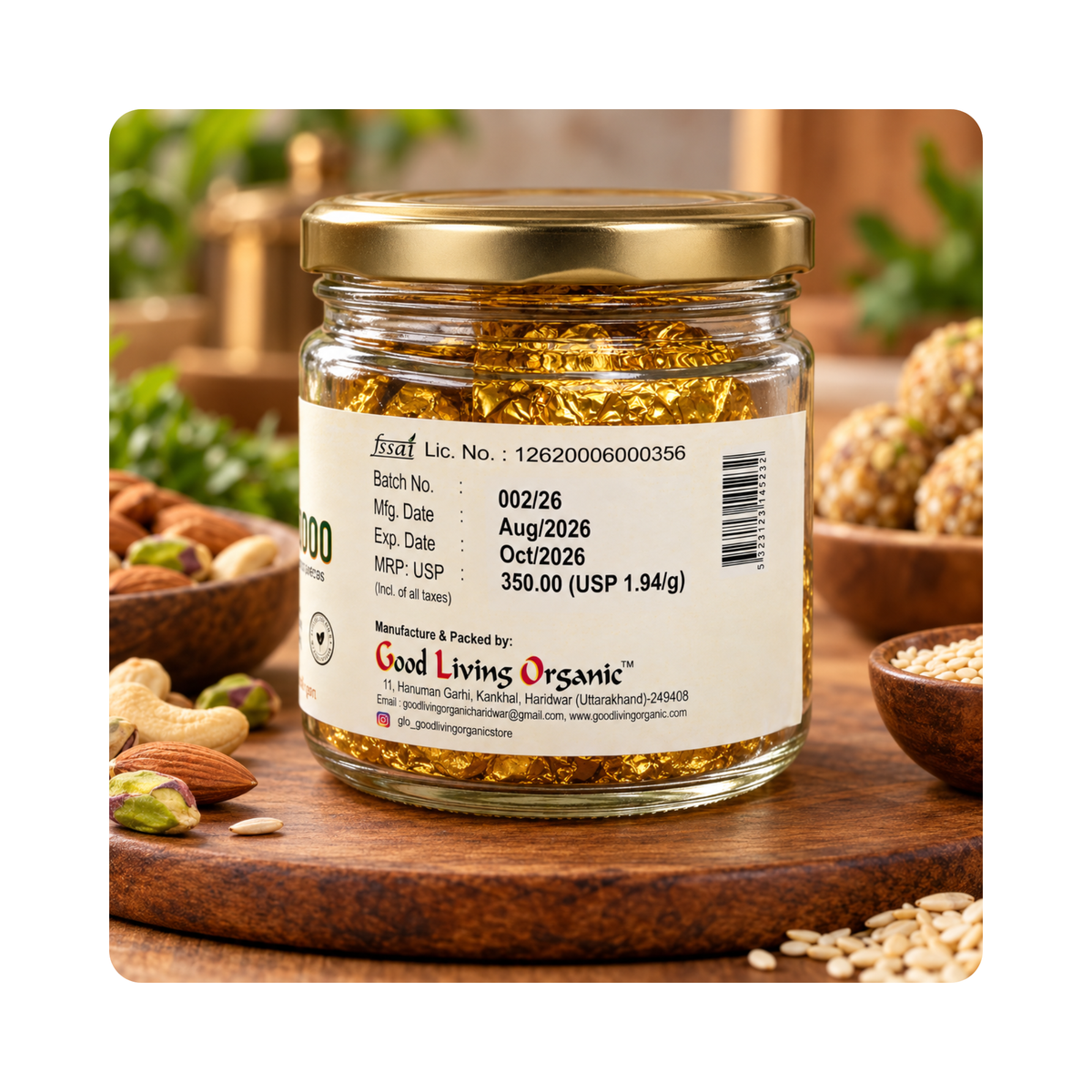 Good Living Organic Protein Power Laddoo 180g - photo 3