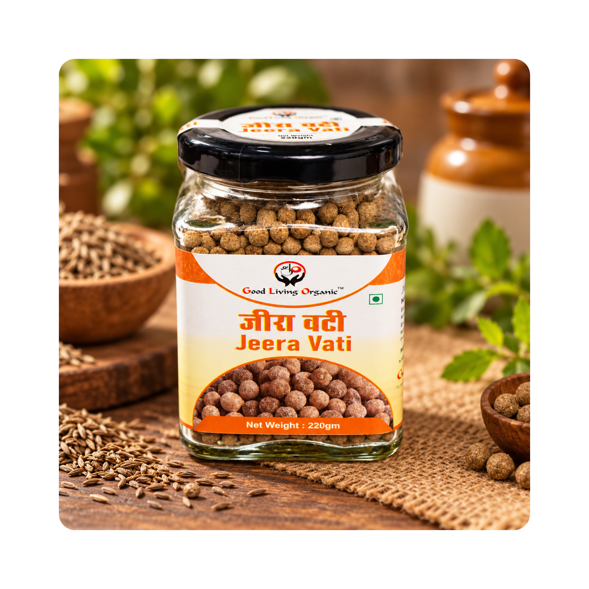 Good Living Organic Jeera Vati 220g - photo 5