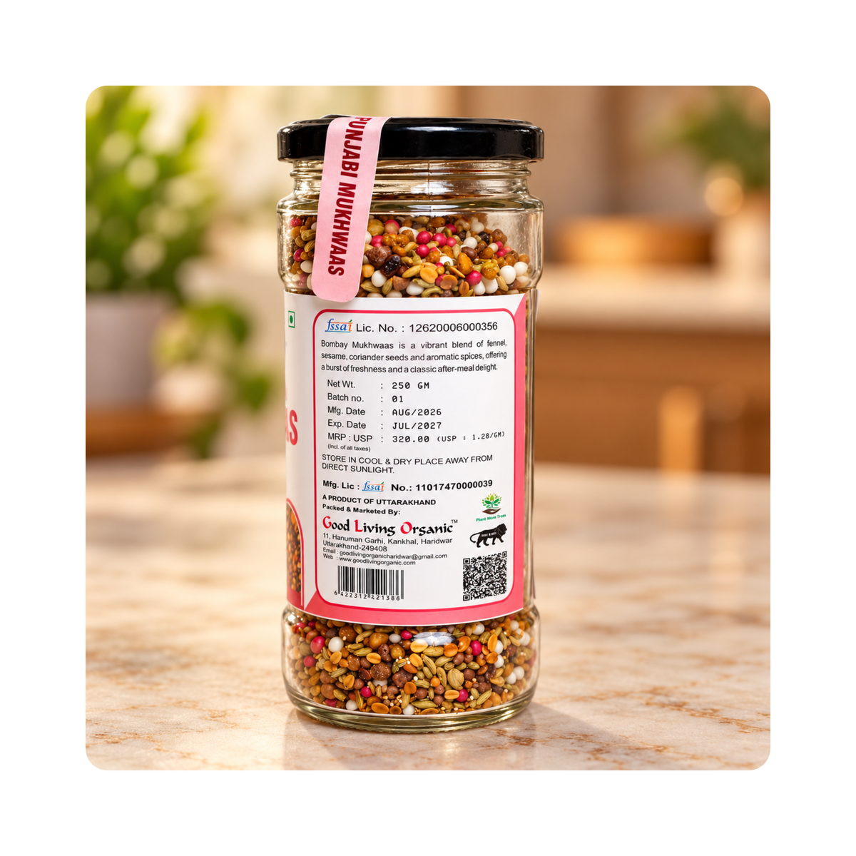 Good Living Organic Punjabi Mukhwaas 250g - photo 3