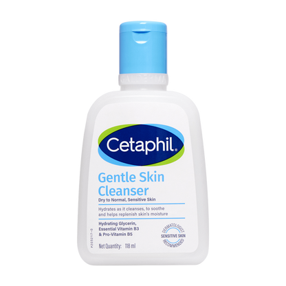 Cetaphil Gentle Skin Cleanser 118 ml front of pack