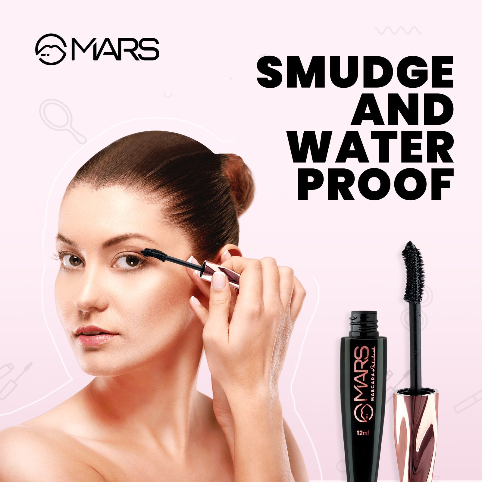 Mars Smudge & Water Proof Mascara | Fabulash Mascara