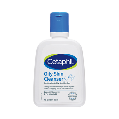 Cetaphil Oily Skin Cleanser 118 ml front of pack